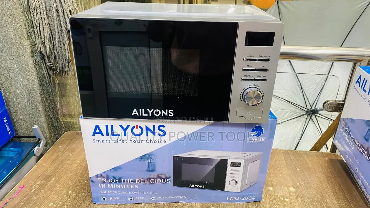 Silver Ailyons 20l Microwave Oven