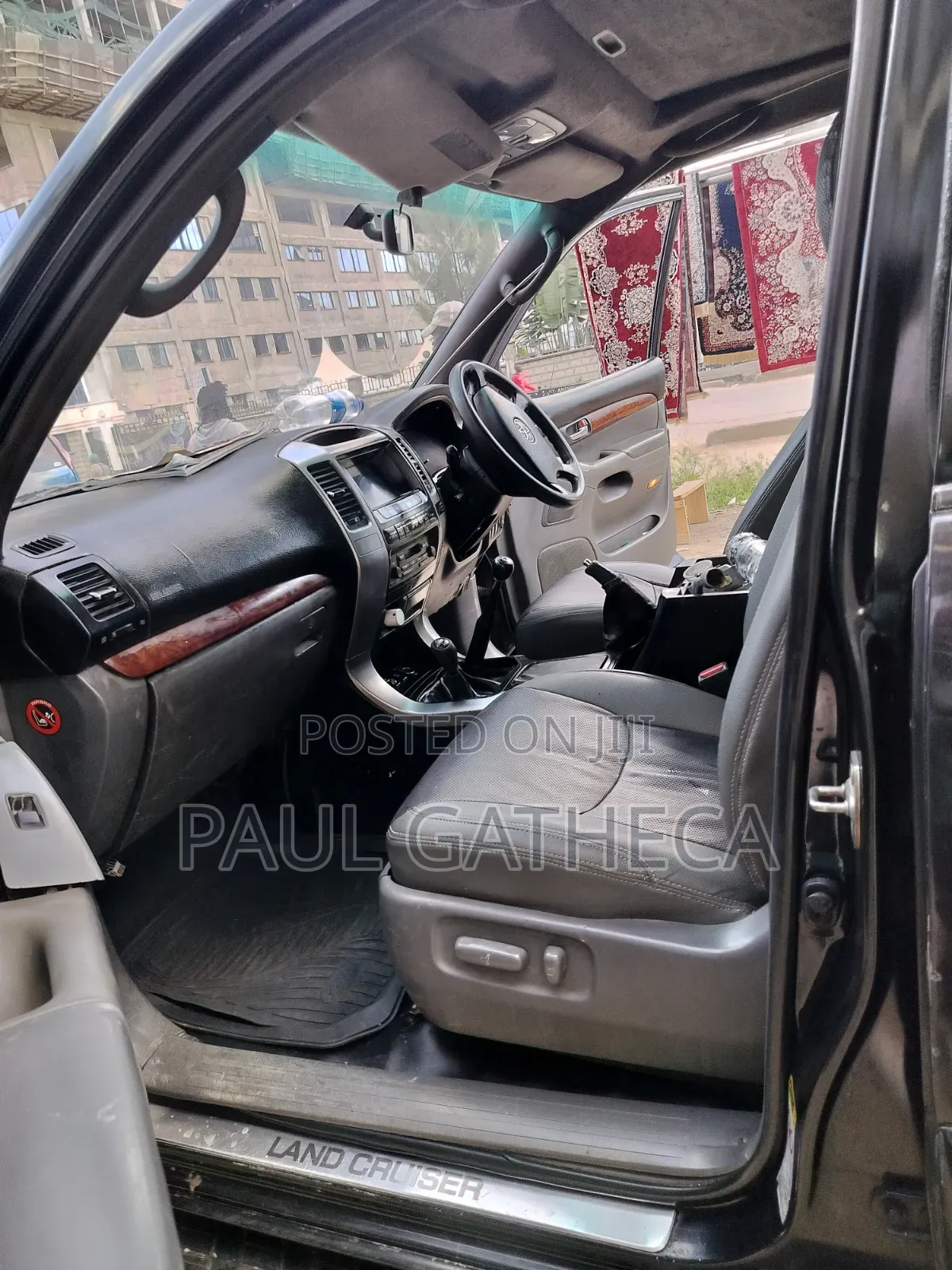 Toyota Land Cruiser 2004 Black