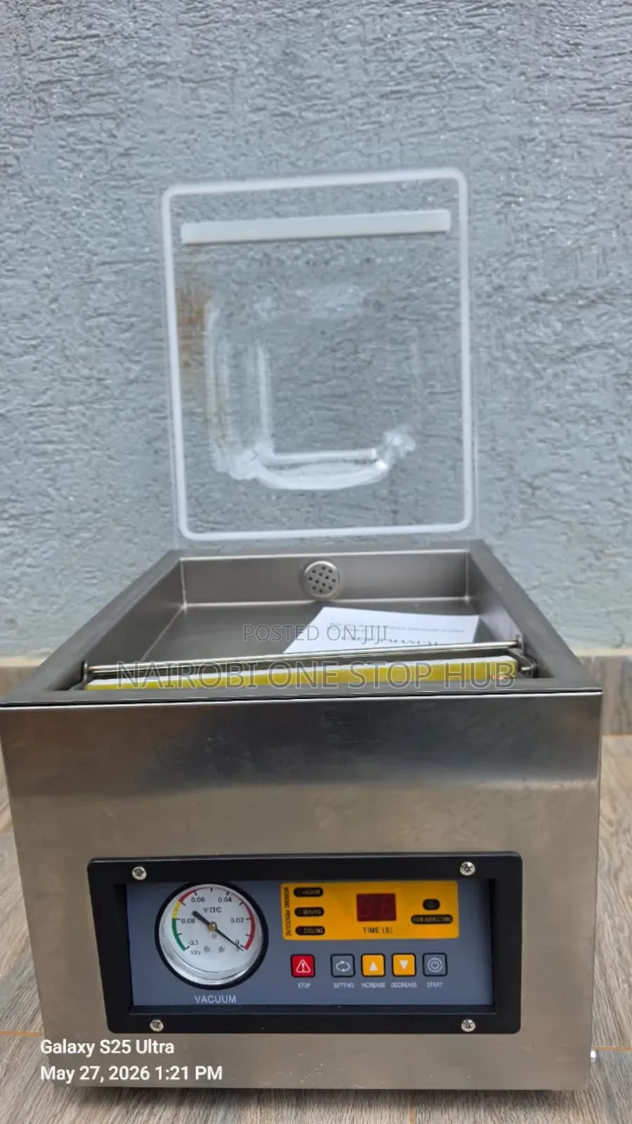 Large Scale Use Vacuum Sealer
