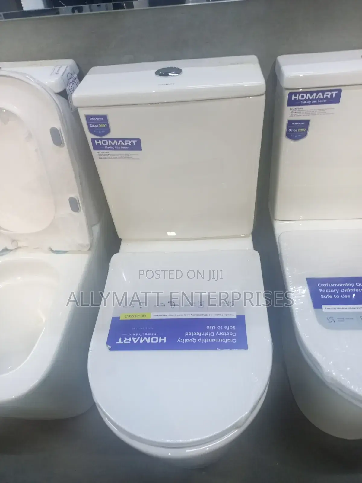 Square Close Couple Toilets W115