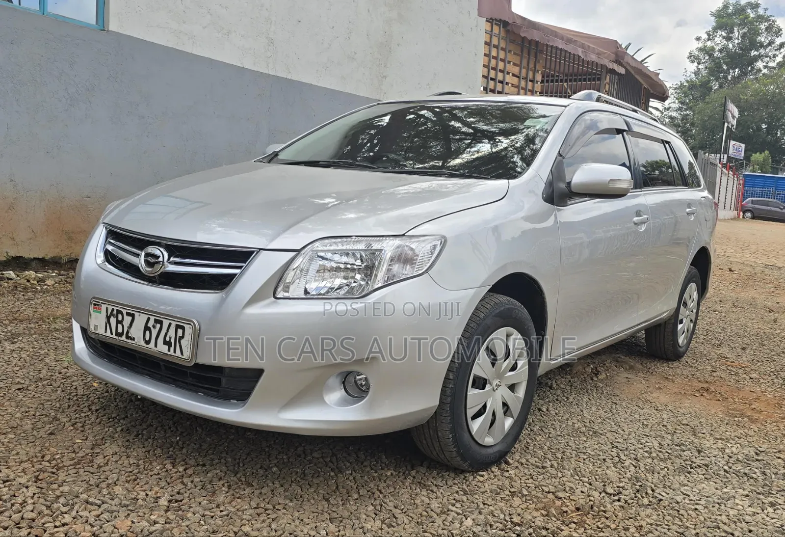 Toyota Corolla Fielder 2007 Silver