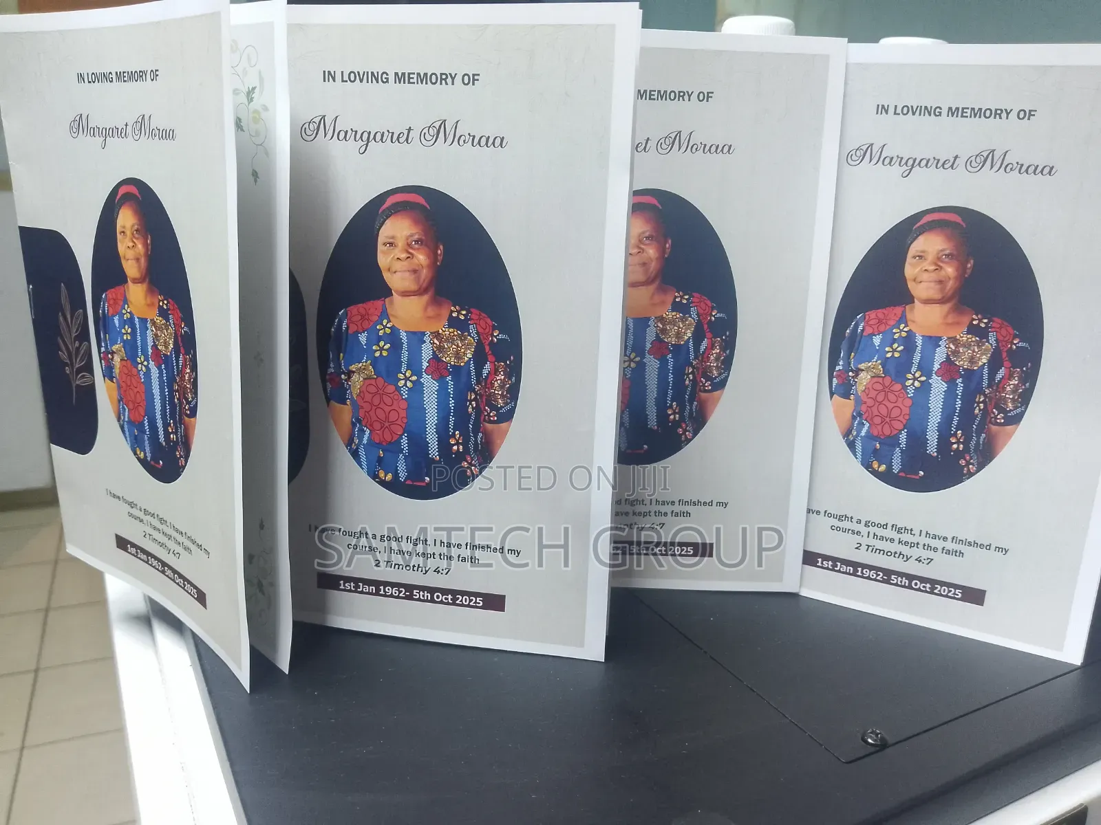 Eulogy Printing Services