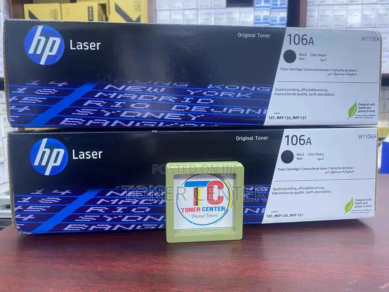 Genuine Oem Hp 106a (W1106a) Black Laser Toner Cartridge