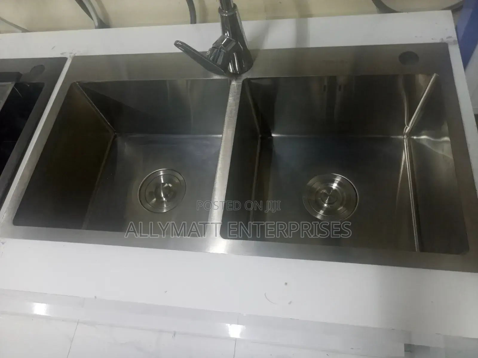 Double Heavy Kitchen Sink