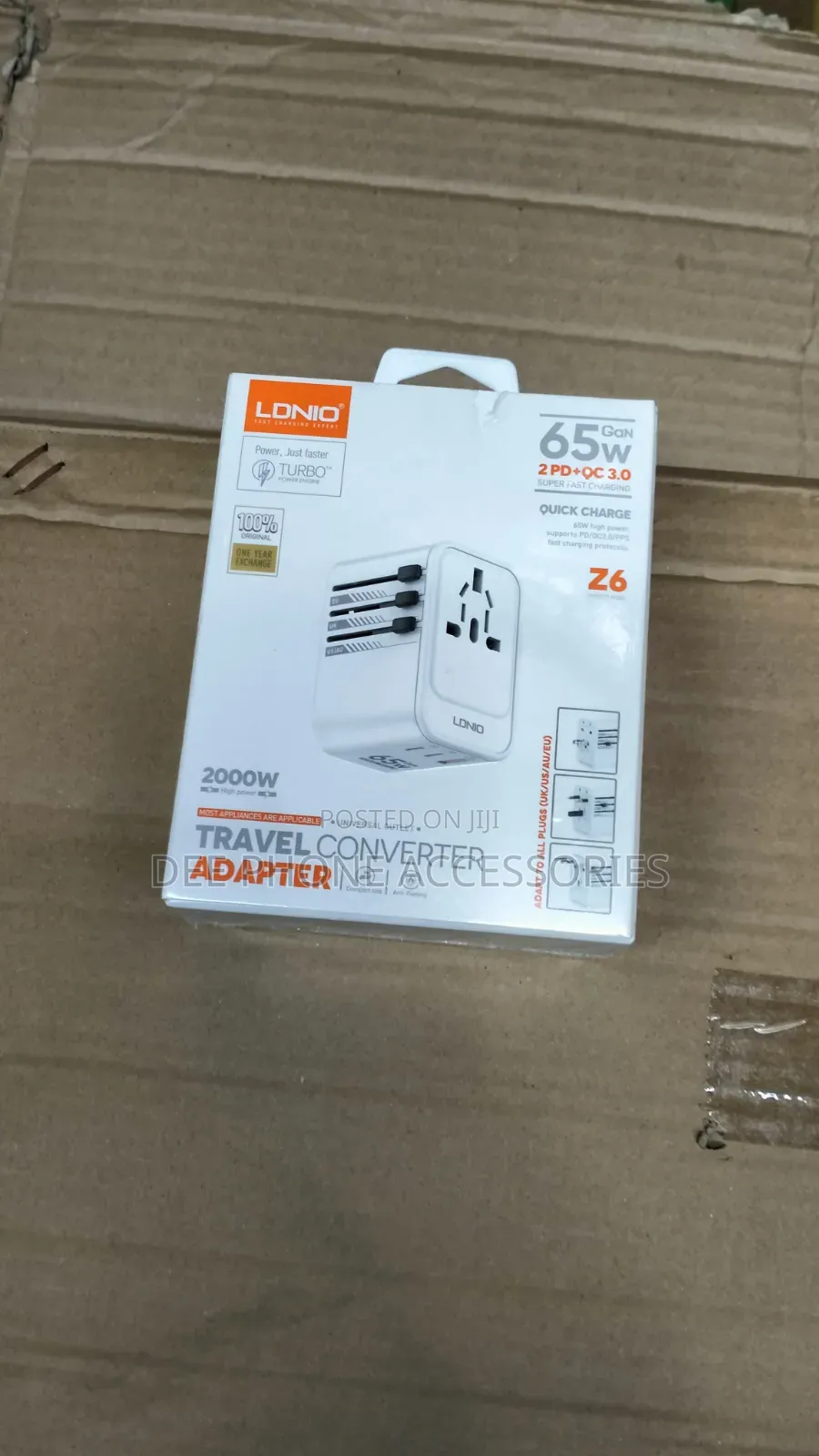 Ldnio 65w Travel International Adapter