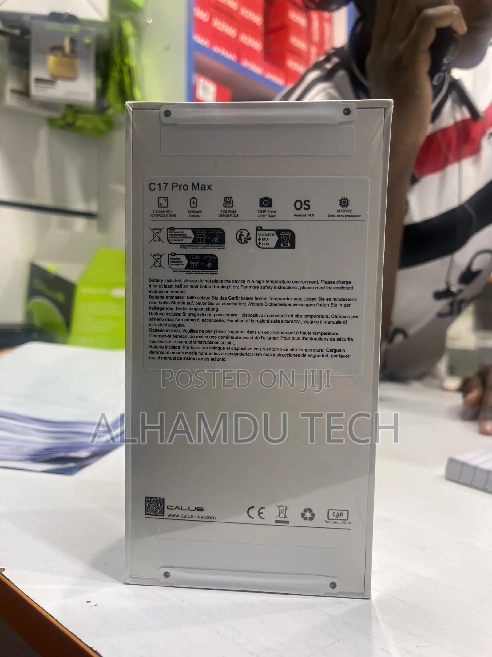 New Calus Spark 10 Pro 16 GB Blue