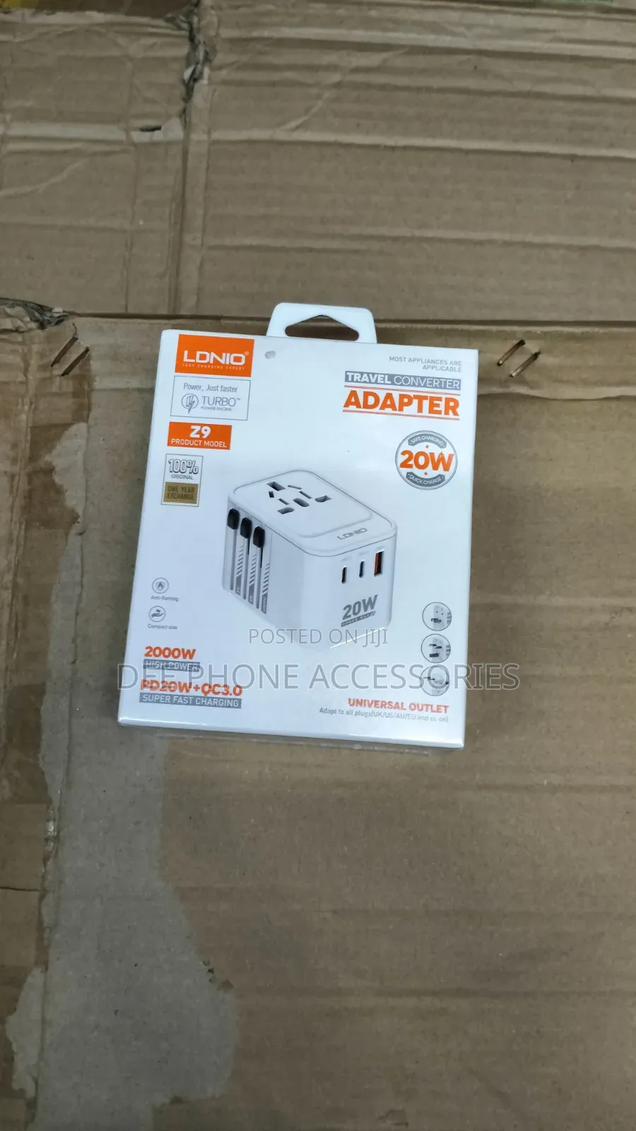 Ldnio 20w International Travel Adapter