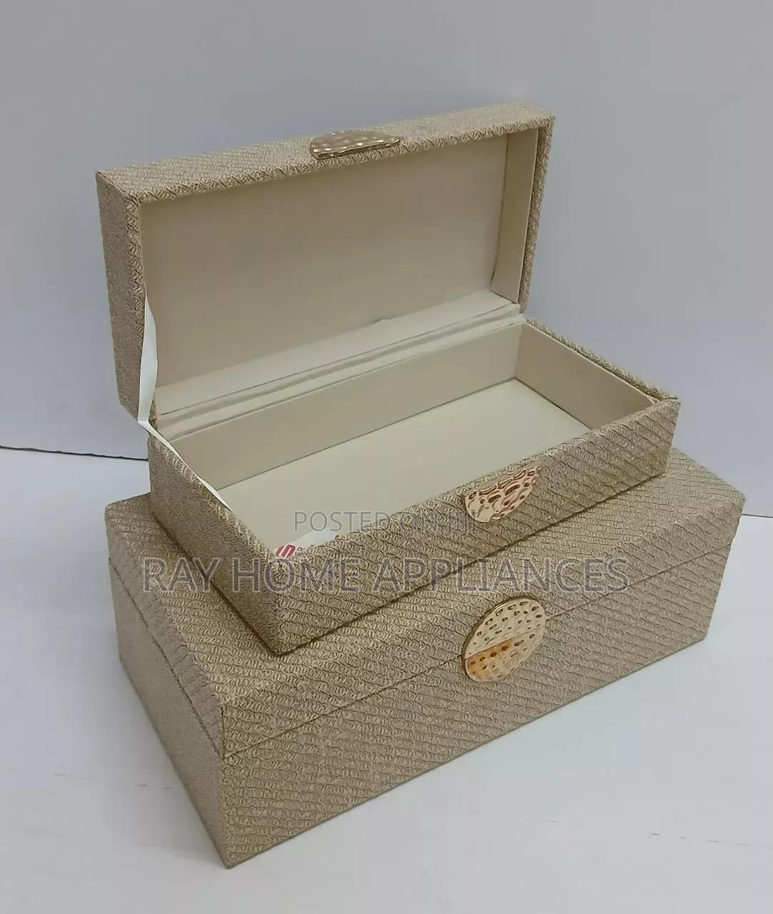 2 in 1 Decorative Storage Box Colours: White, Cream,Grey, Green