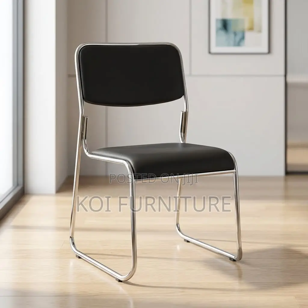 Office Chair : Chrome Visitors Office Seats