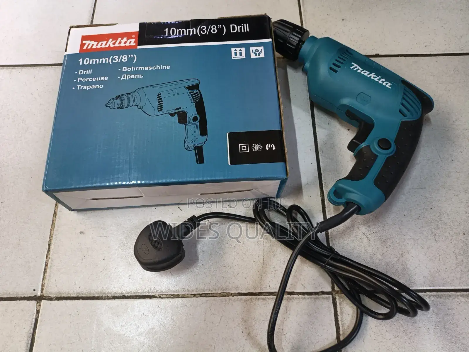 Makita 10mm (3/8") Corded Electric Drill