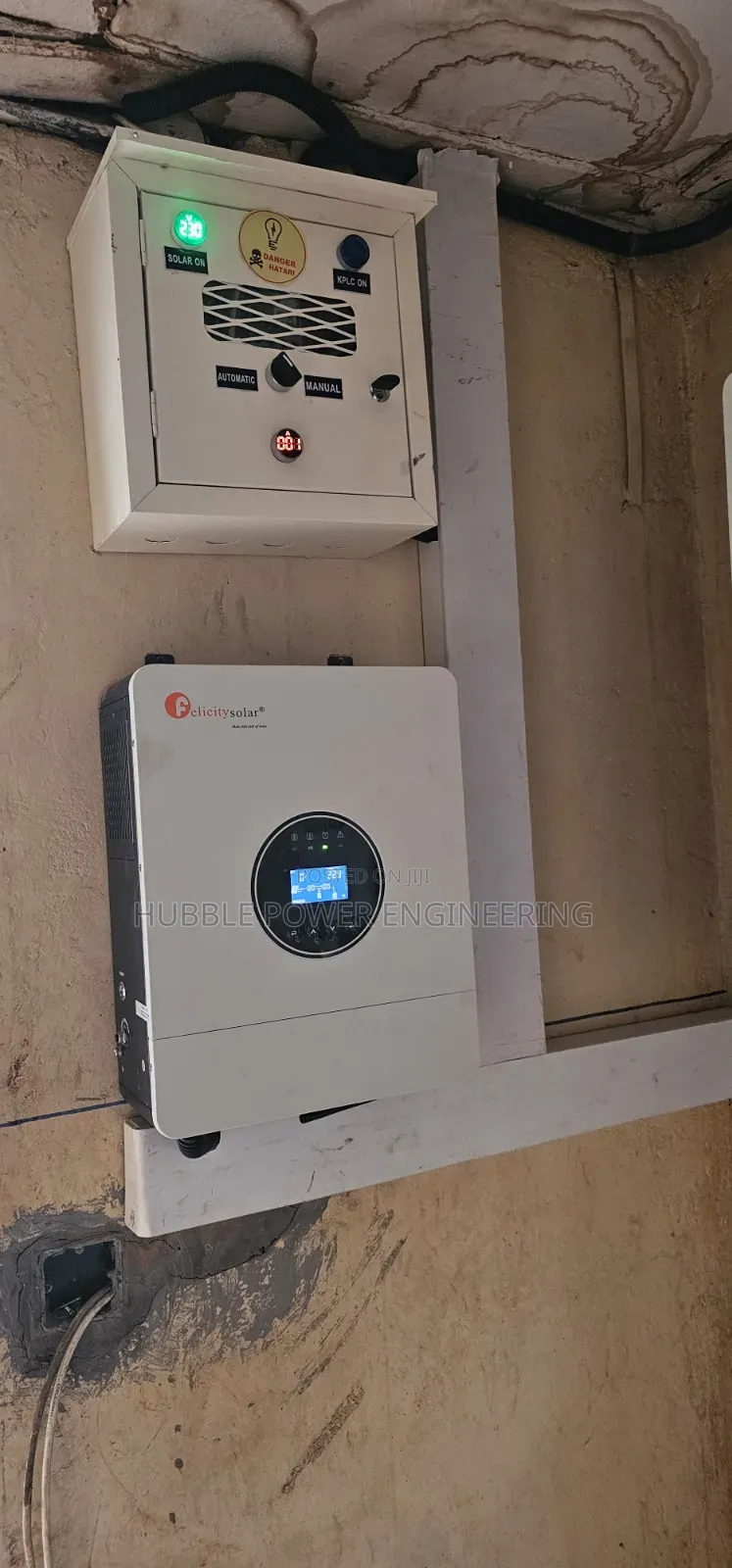 24kwh Lithium Battery Storage Installation, Hybrid System