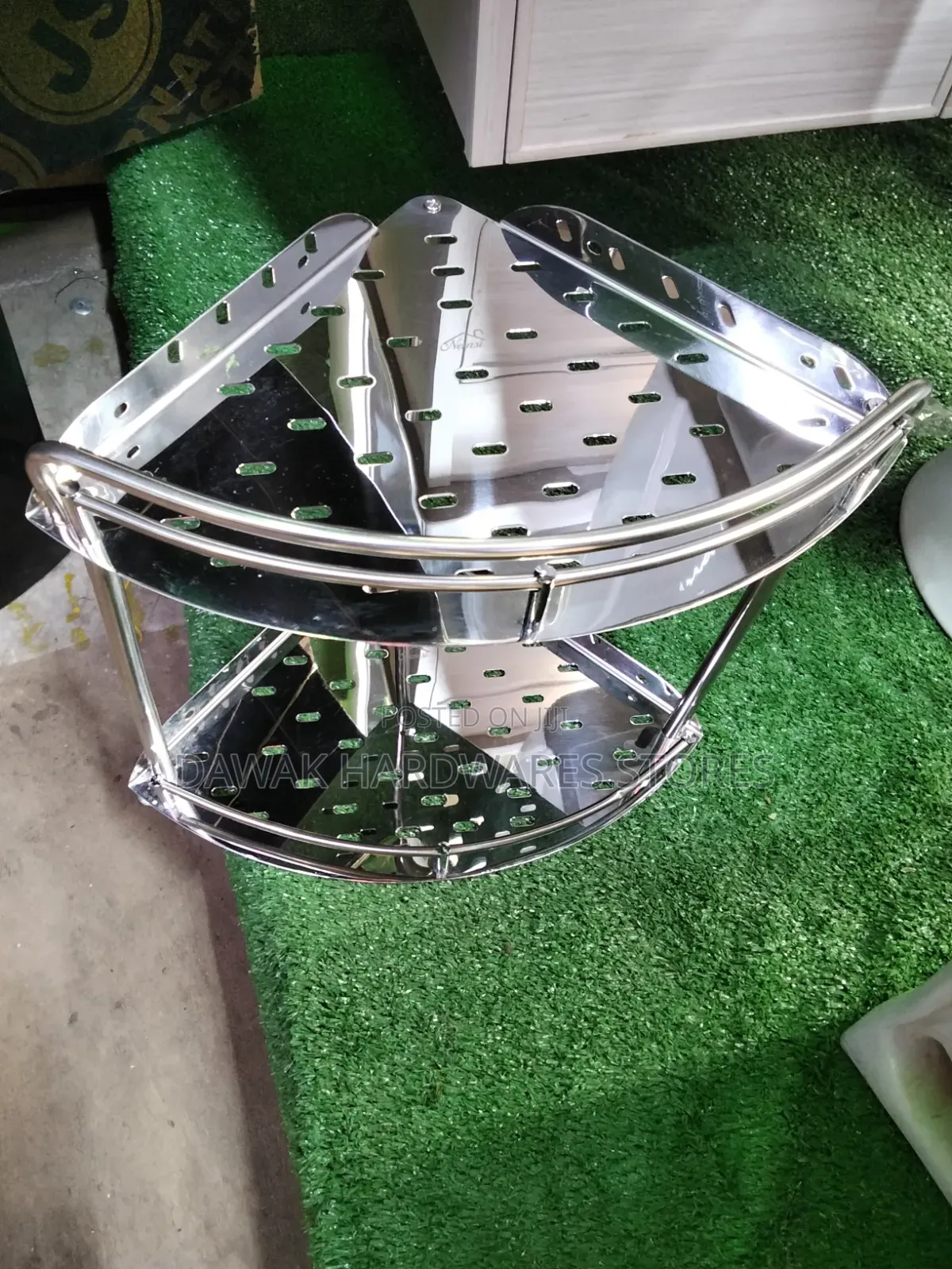 Two Tier Corner Rack