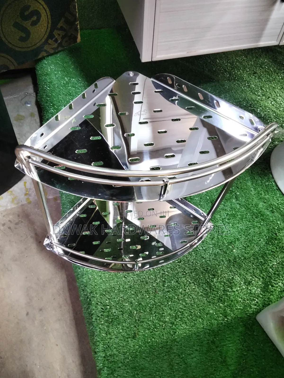 Two Tier Corner Rack