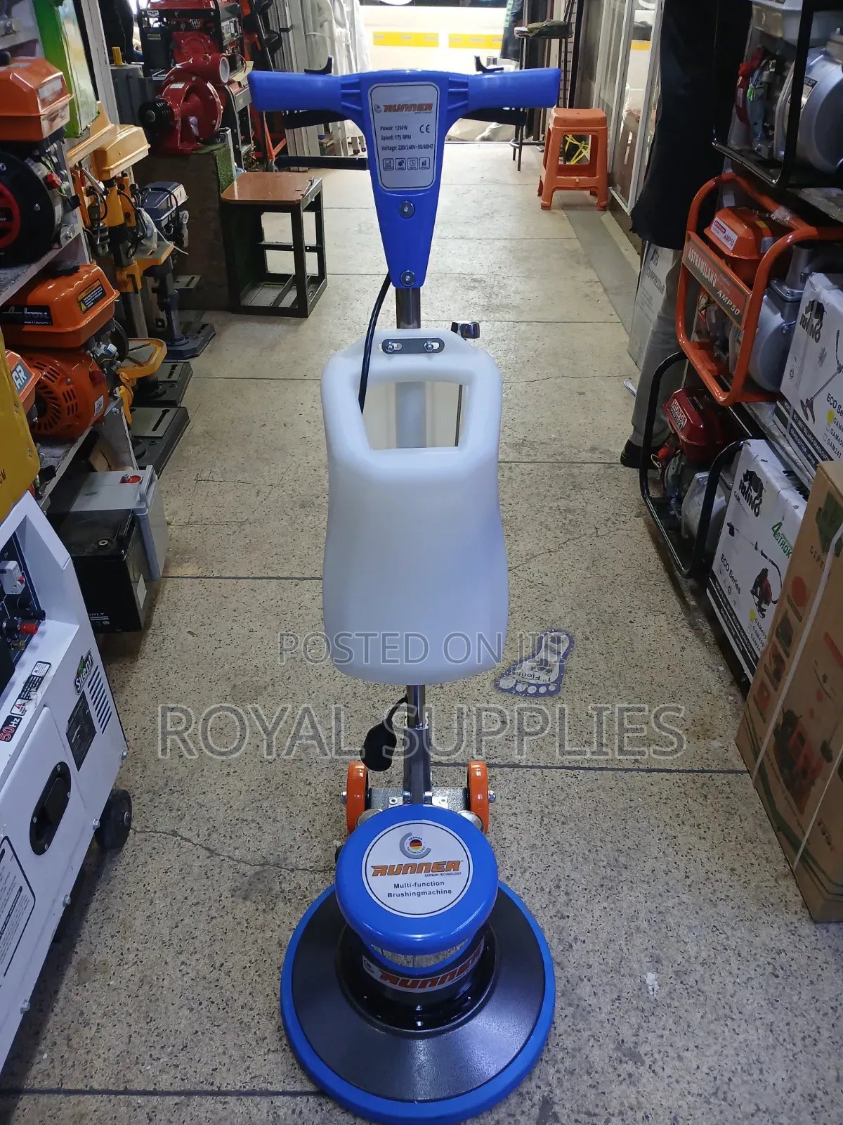 Multifunction Floor Scrubber