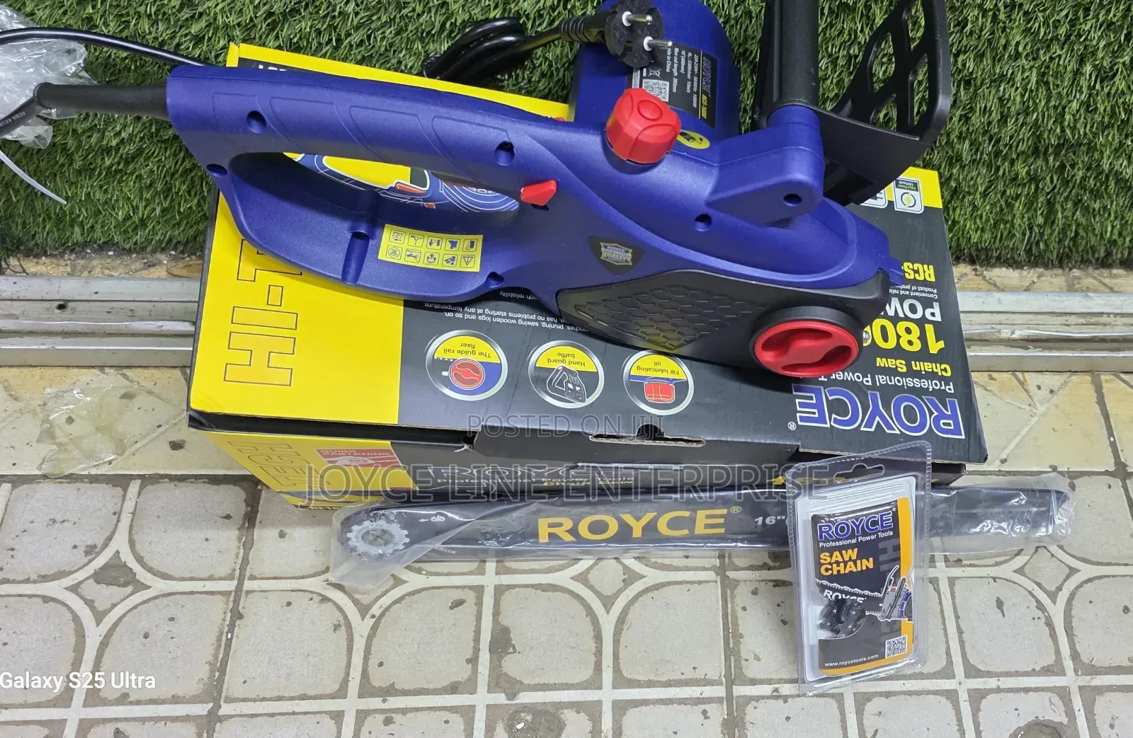 Royce Electric Chainsaw 1800w