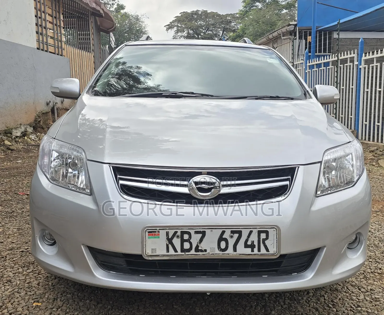 Toyota Corolla Fielder 2007 Silver