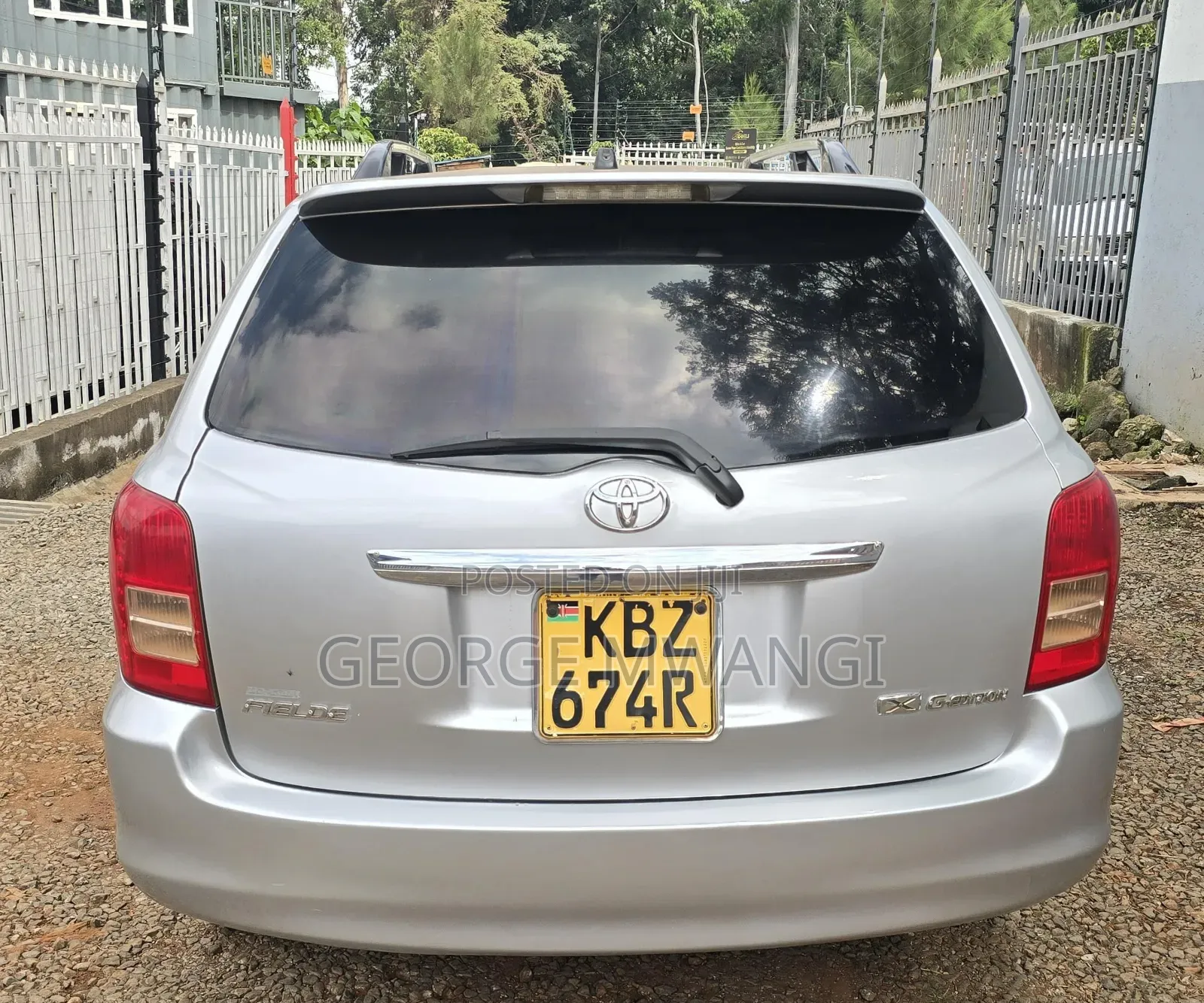 Toyota Corolla Fielder 2007 Silver