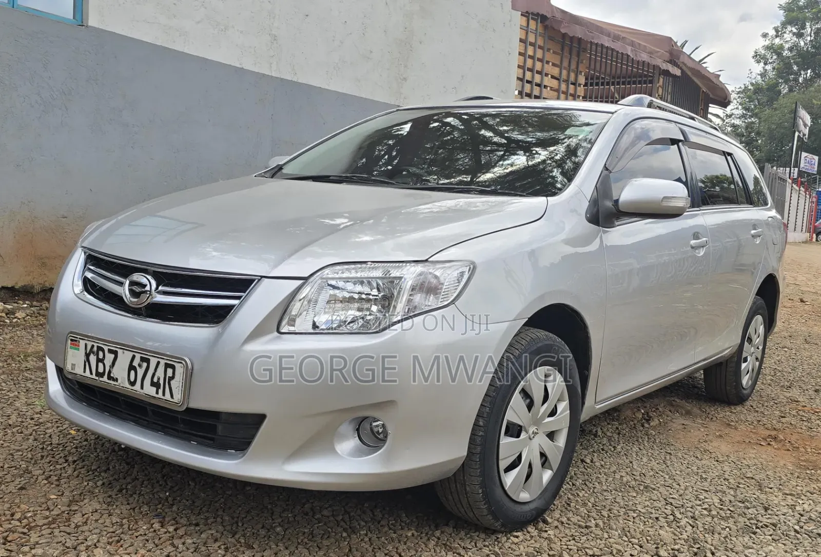 Toyota Corolla Fielder 2007 Silver