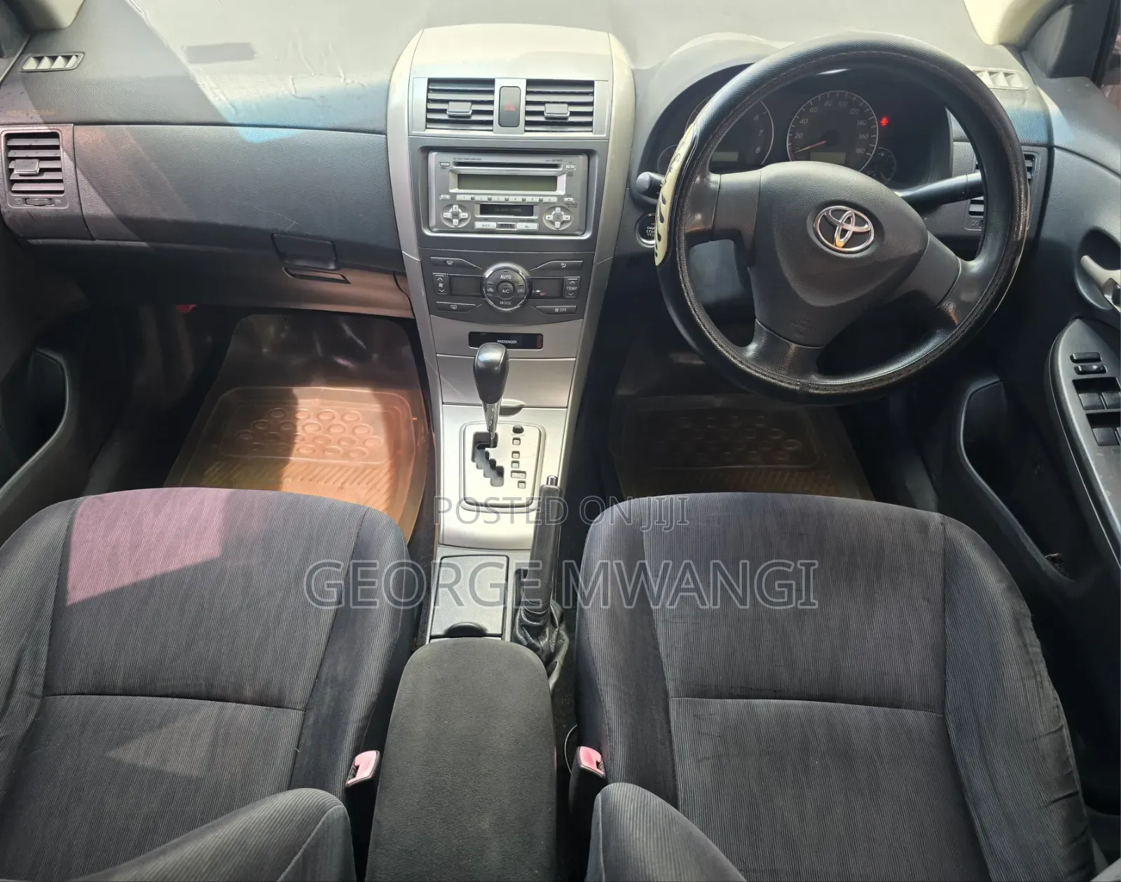 Toyota Corolla Fielder 2007 Silver