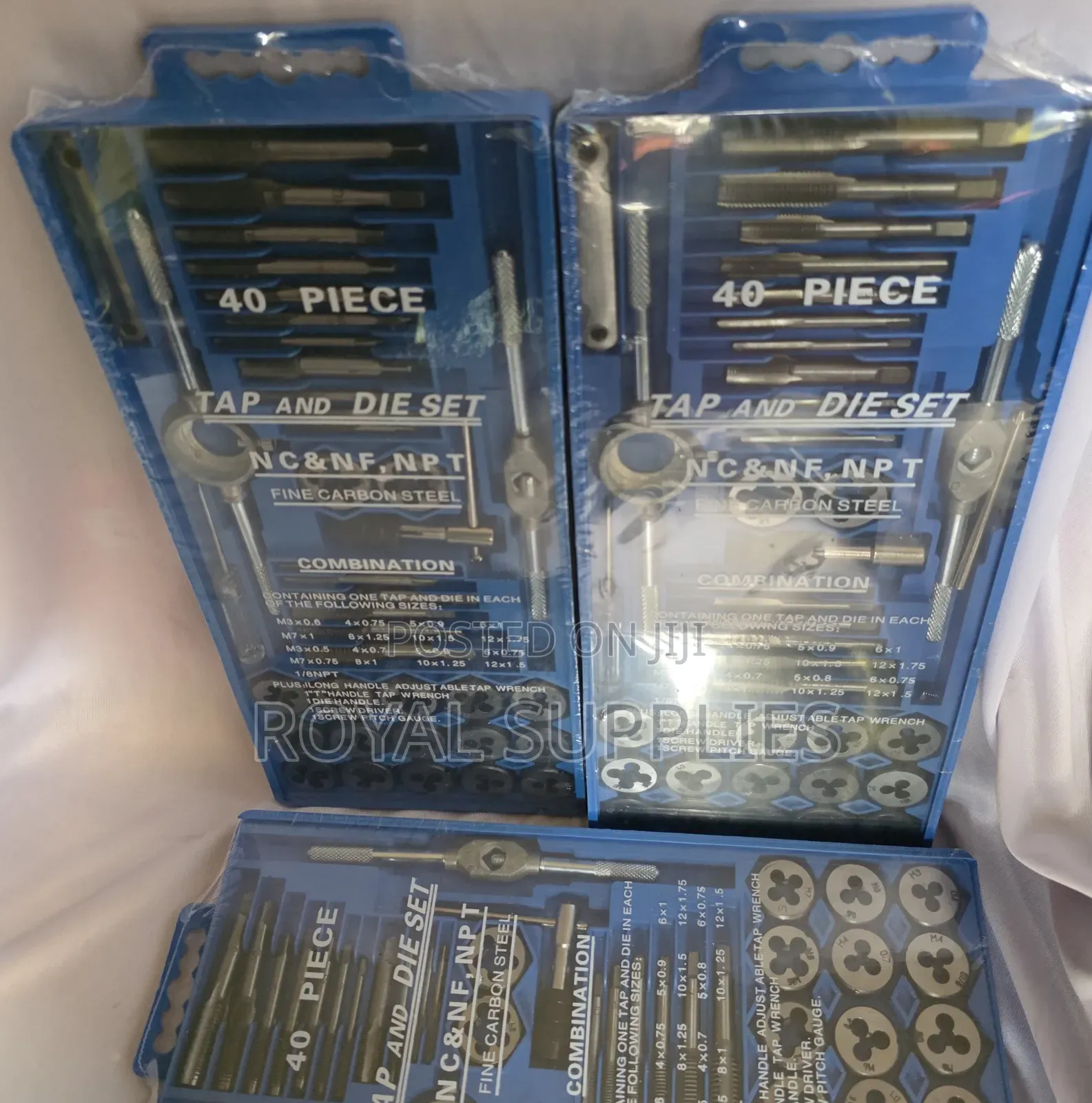 40 PCS Tap and Die Set