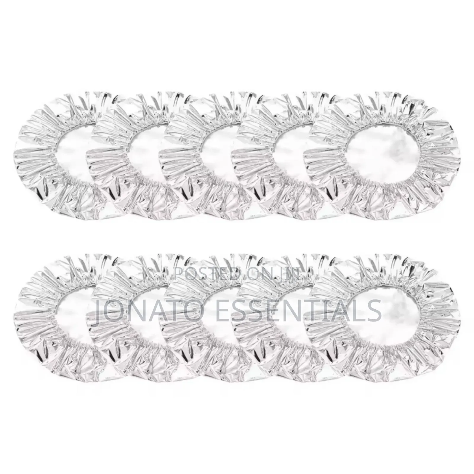 Reusable Elastic Aluminum Foil Food Covers Bowl Lids 10pcs