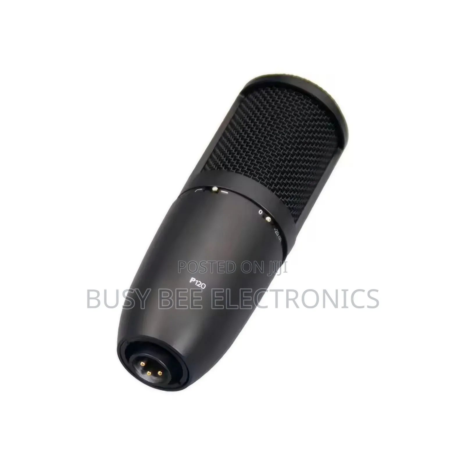 P120 Condenser Microphone-Cardioid Noise Cancelling Led Lights Wired