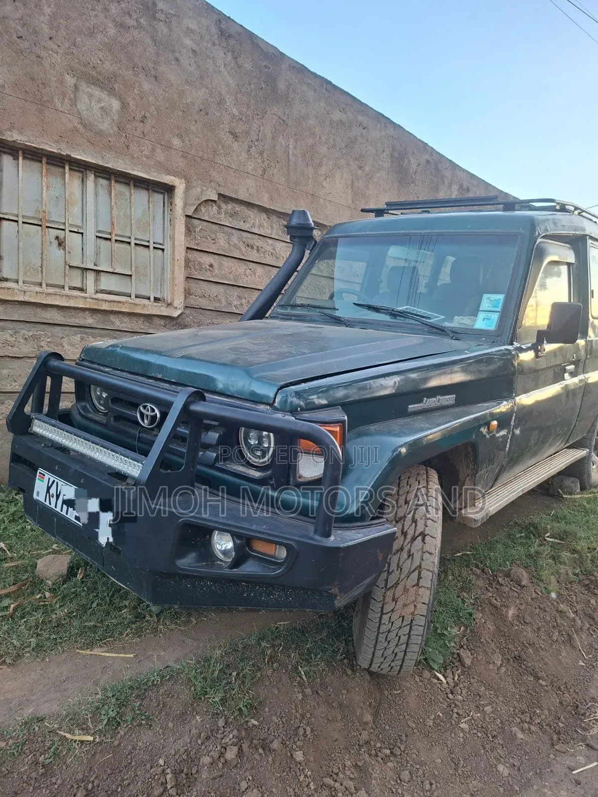 Toyota Land Cruiser Prado 1985 Green