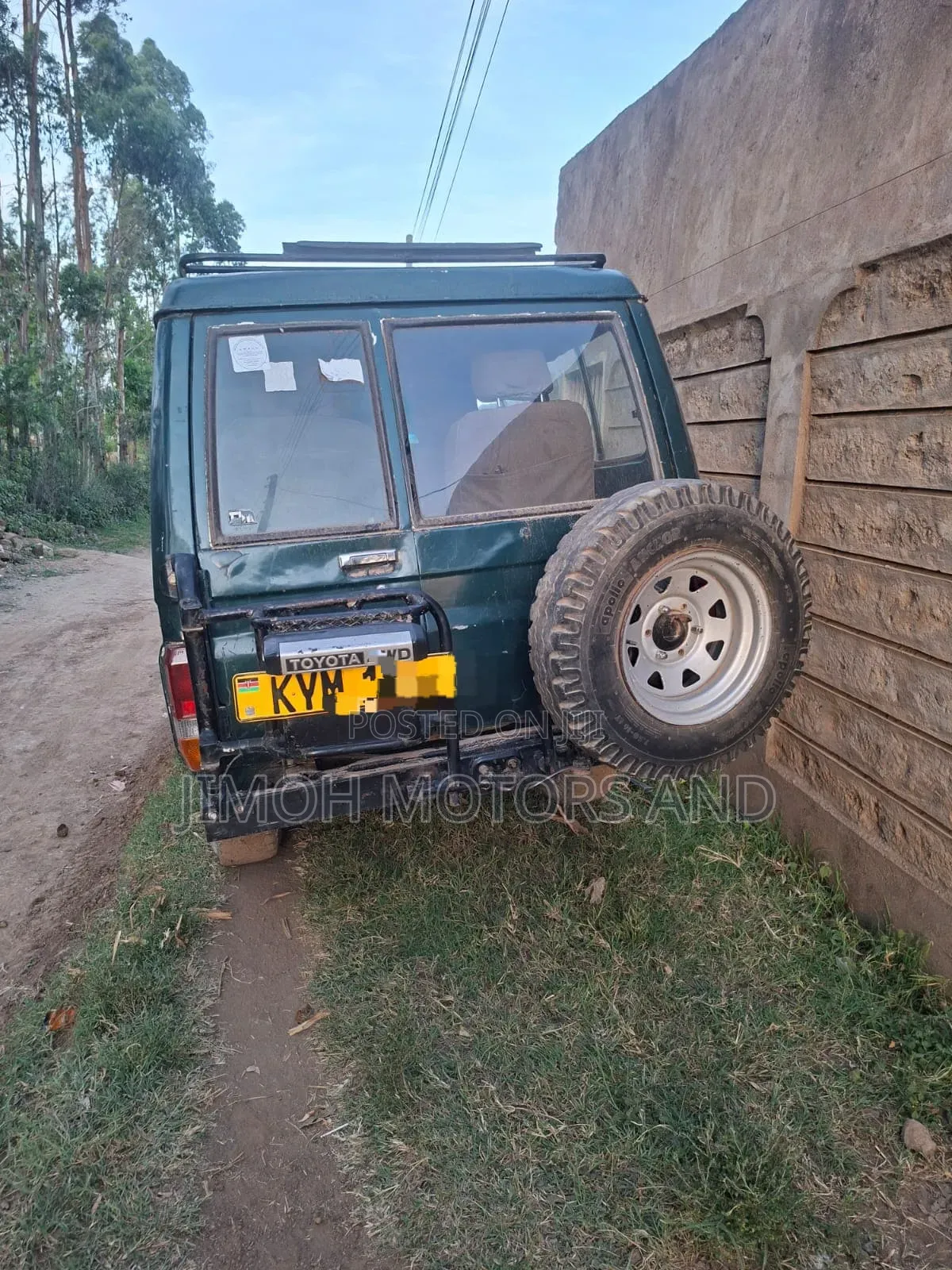 Toyota Land Cruiser Prado 1985 Green