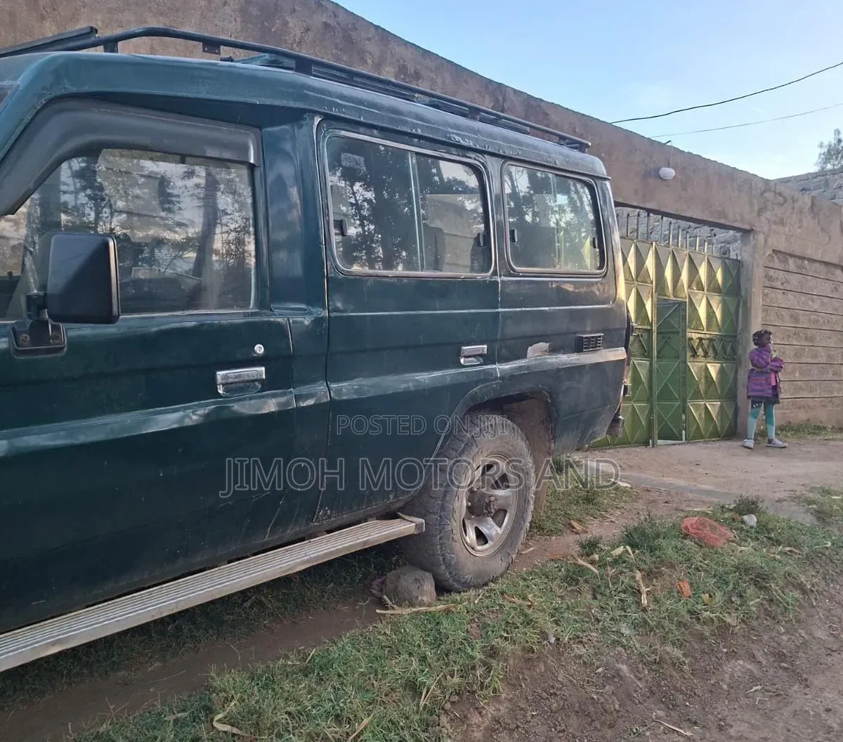 Toyota Land Cruiser Prado 1985 Green