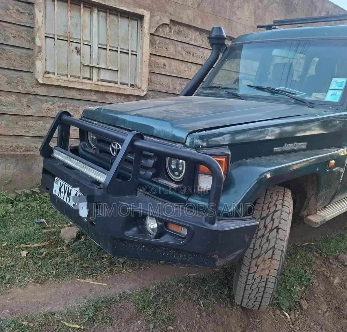 Toyota Land Cruiser Prado 1985 Green