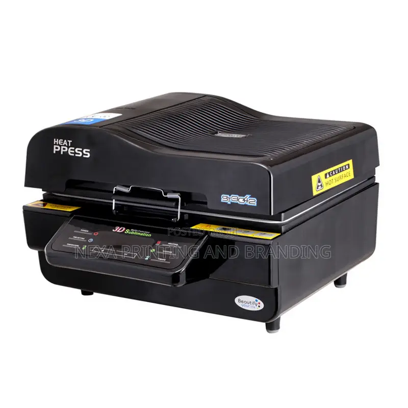 3d Sublimation Heat Transfer Machine for Multiple Items at a Go