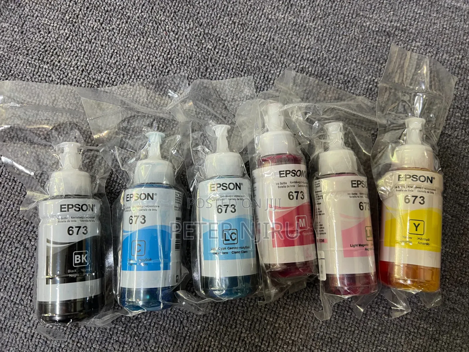 Epson 673 Original Inks (Each Color 799)