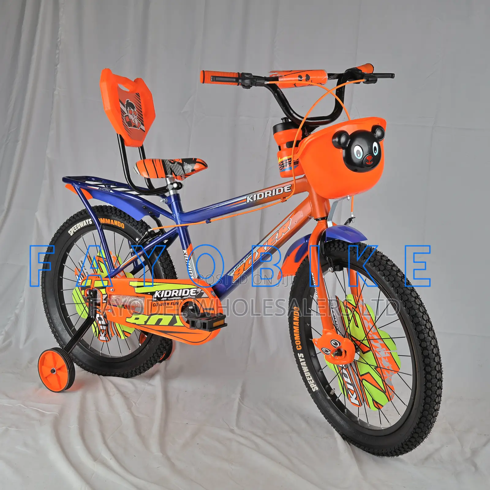 Orange Century Bicycle for Kids – Smooth Riding Experience