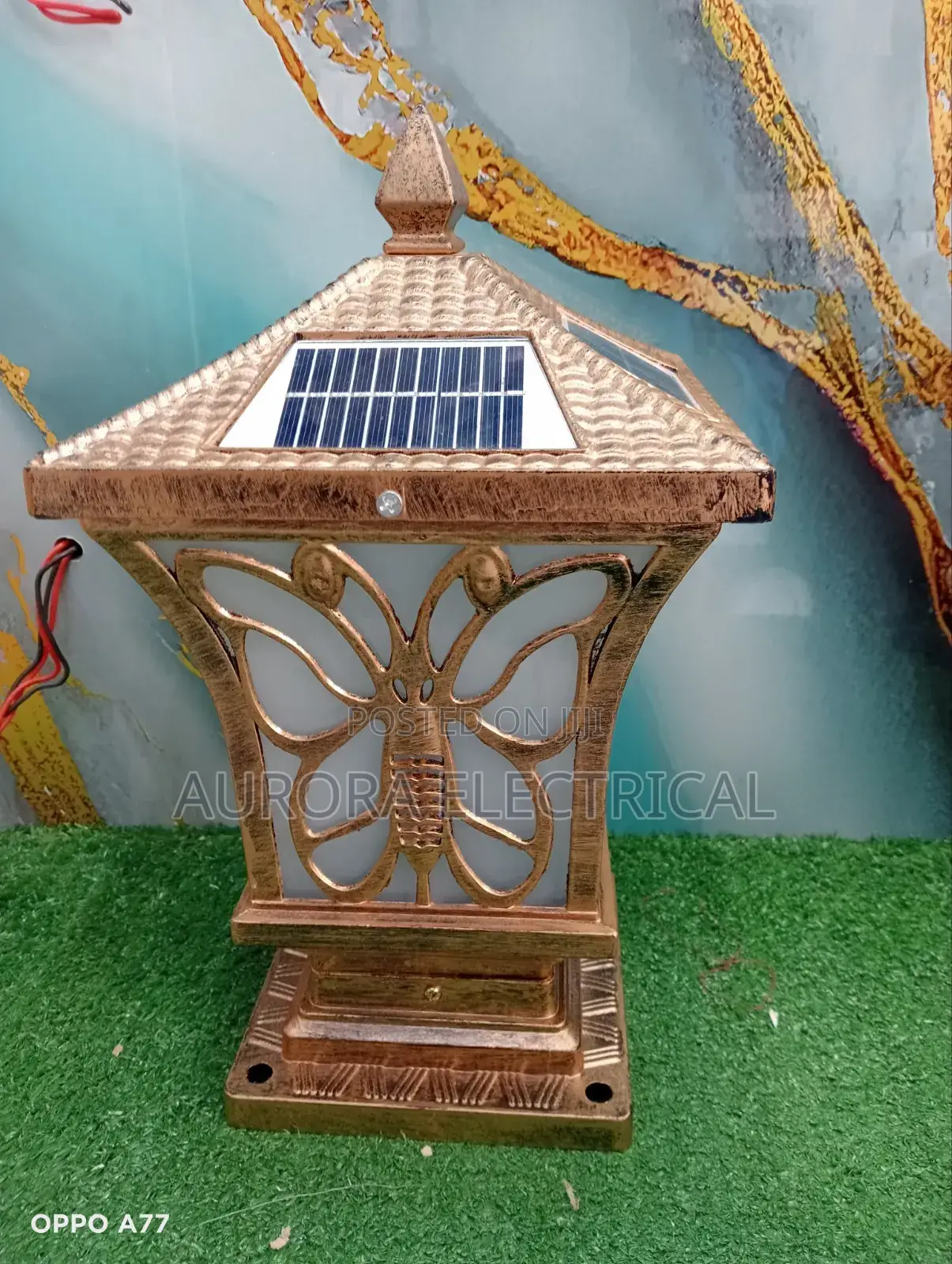 Solar Gate Lights