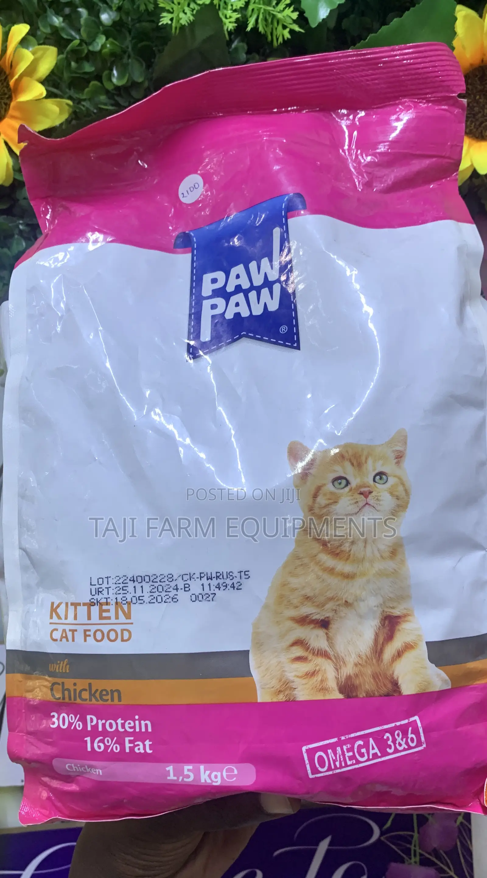 Paw Paw Kitten Cat Food With Chicken
