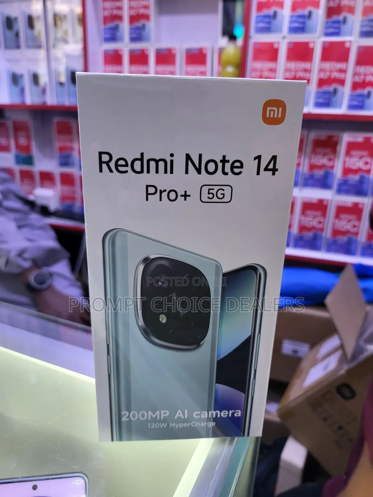 New Xiaomi Redmi Note 14 Pro+ 5G 256 GB Black