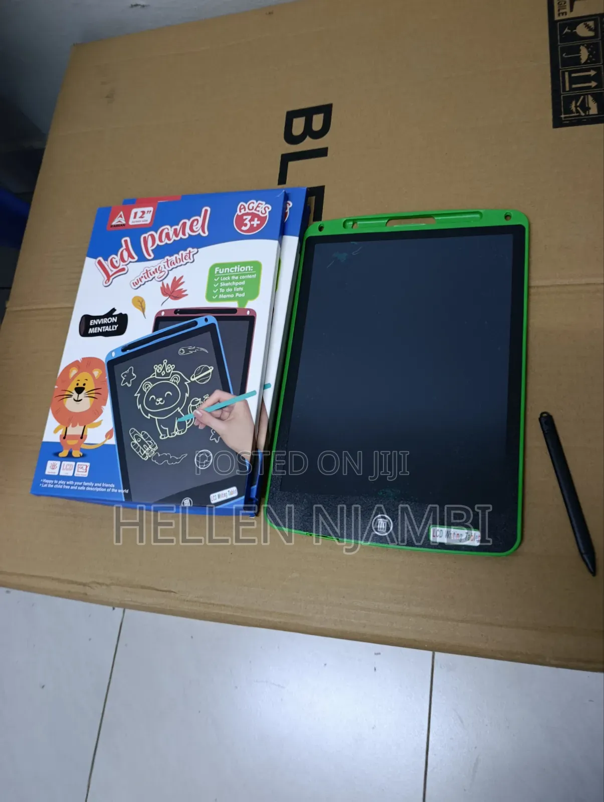 LCD Panel 12" Writing Tablet for Kids