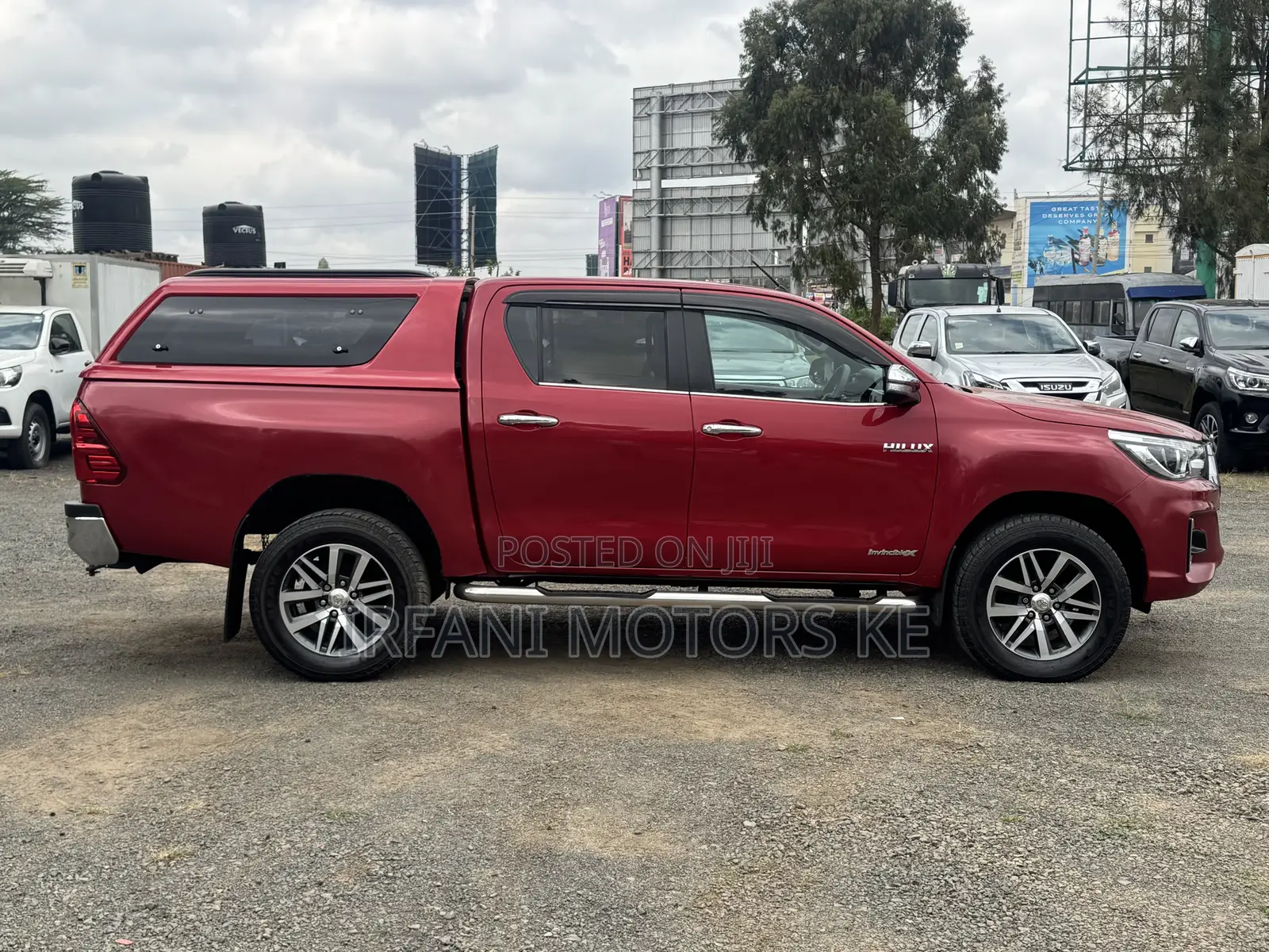Toyota Hilux Revo Double Cab Deisel 2.4 AWD 2019 Red