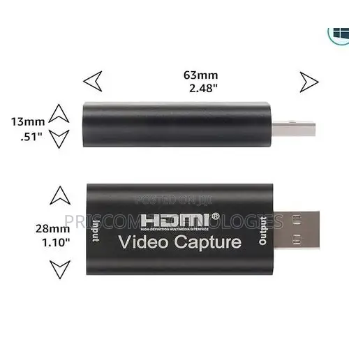 Audio Video Capture Cards - Hdmi To Usb 2.0 - High Definition 1080p