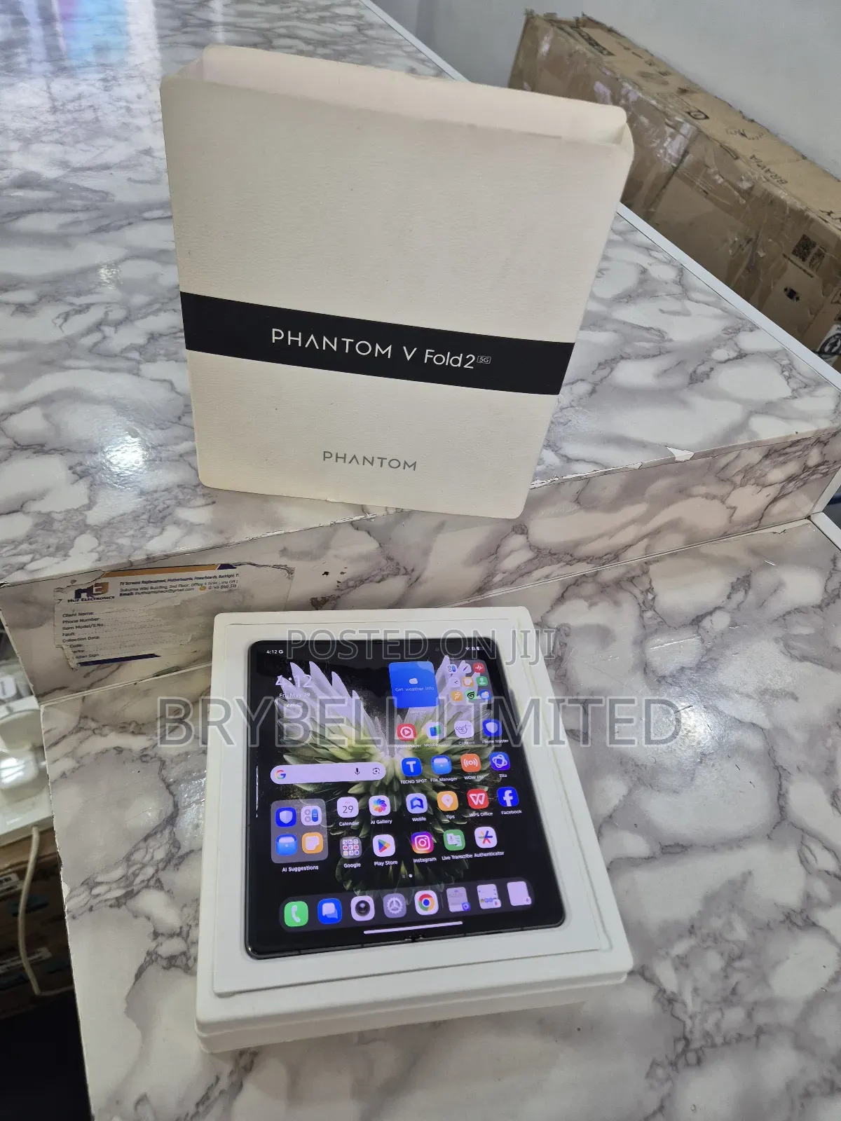 New Tecno Phantom V Fold 2 512 GB Black