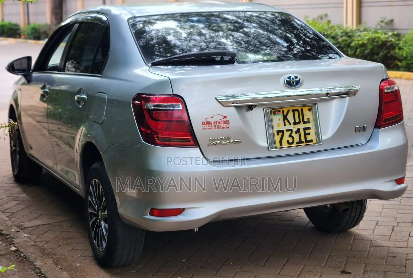 Toyota Axio 1.5 Hybrid 2WD 2016 Silver