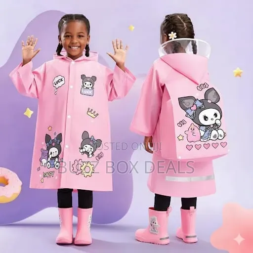 Kids Cartoon Themed Rain Coats