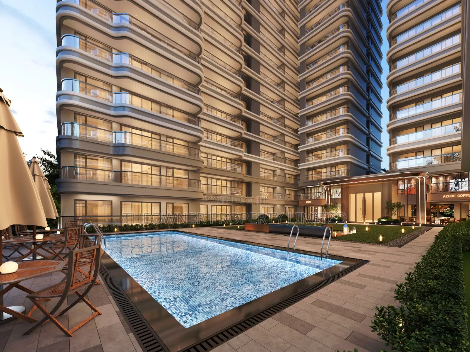 3bdrm Apartment in Riverside Azure for sale