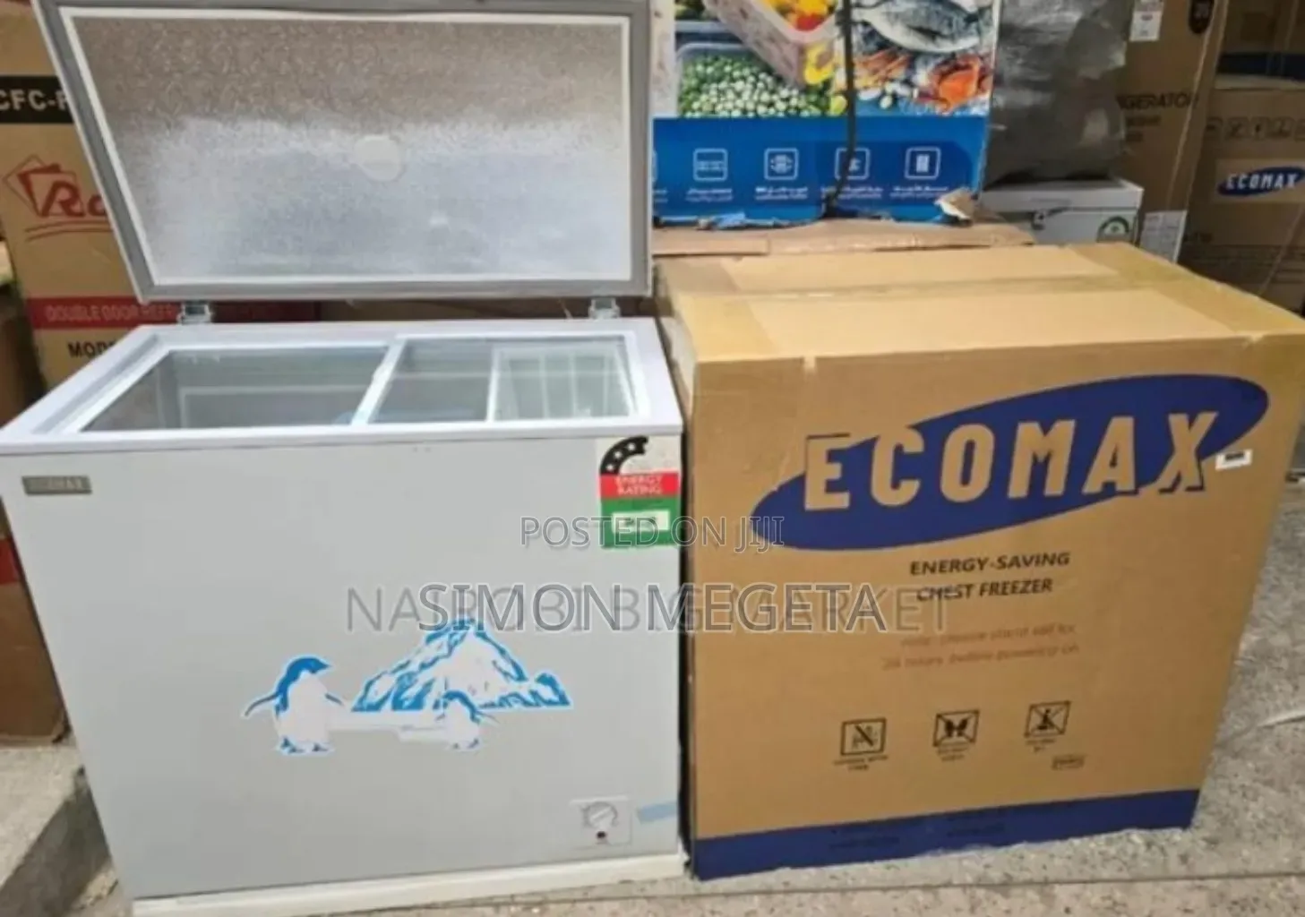 Heavy Duty. Deep Freezer Ecomax 169l Freezer