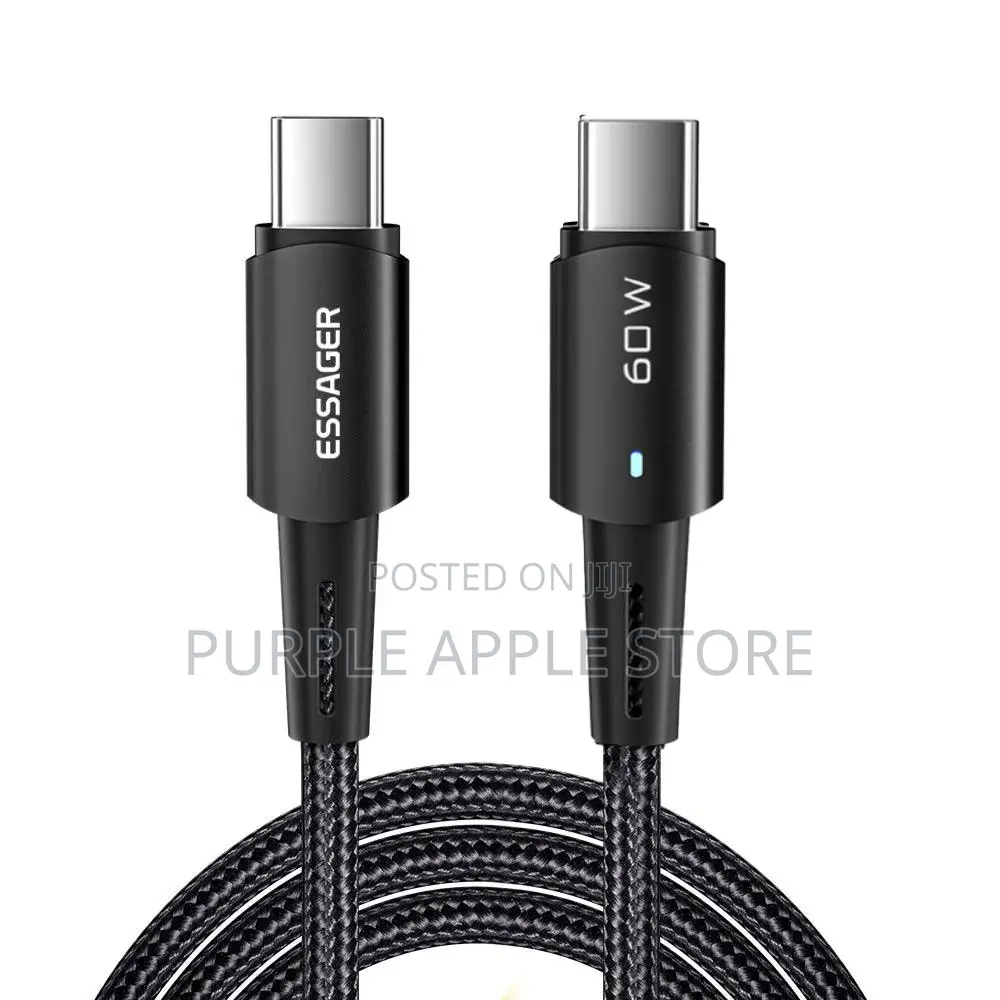 Essager Pd60w Usb-C to Usb-C Fast Charge Cable