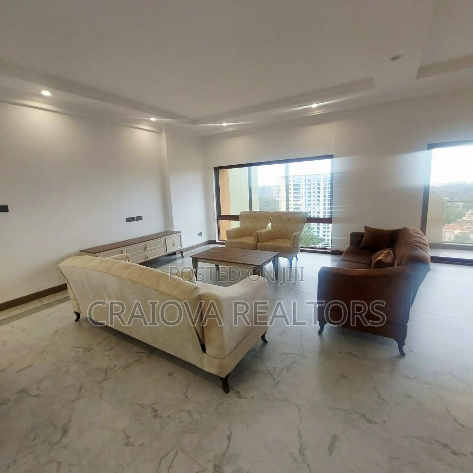Furnished 3bdrm Apartment in Kileleshwa for rent