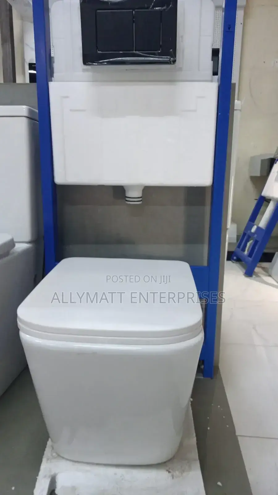 Concealed Wall Hung Toilet Complete