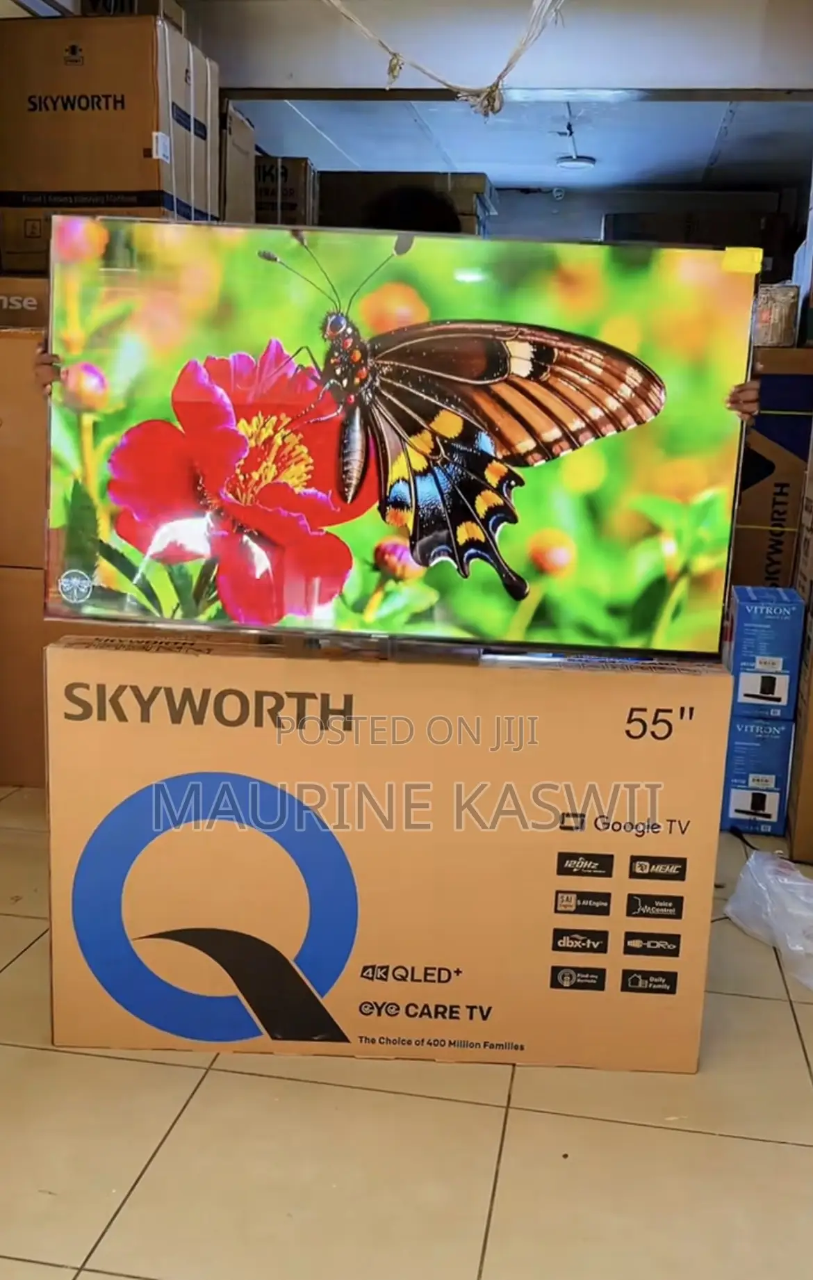 Skyworth Qled 55” Q6500h (2026 ) Google Tv
