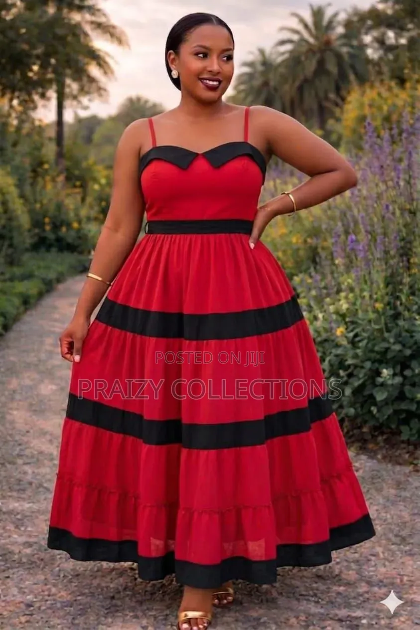 Elegant Tiered Maxi Dress 