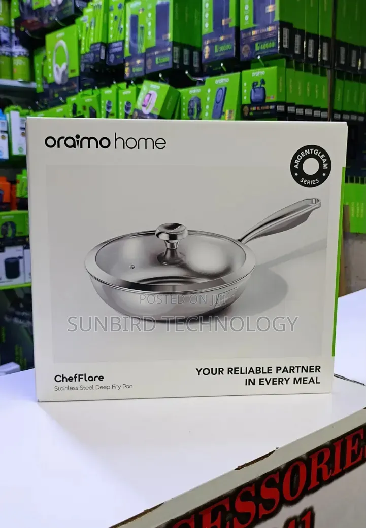 Oraimo Chefflare Stainless Steel Deep Fry Pan